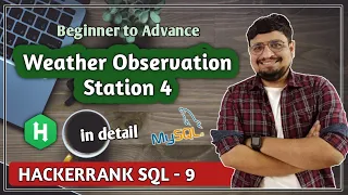 Weather Observation Station 4 Solution Solutions of HACKERRANK SQL Problems PART 9
