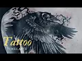 Blackwork Chest Tattoo Timelapse Raven