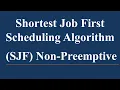 5 Shortest Job First SJF Non-Preemptive Algorithm