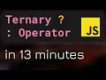 Conditional Ternary Operator in JavaScript Programming Hindi - JavaScript Tutorial
