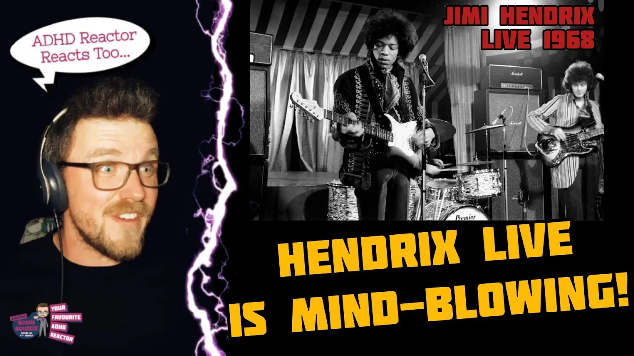 JIMI HENDRIX - PURPLE HAZE *1967 LIVE* (ADHD Reaction) | HENDRIX MURDERS THE GUITAR!