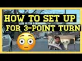 How To pull Over To Make 3 Point Turn Driving Lesson