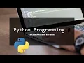 Python Basics Calculations and Variables