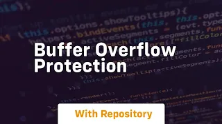 buffer overflow protection