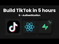 6 - Implementing Authentication in a TikTok Clone with Supabase and React Native