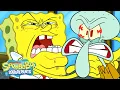 Download Lagu SpongeBob BRAWLING With His Friends for 60 Minutes Straight 👊 | @SpongeBobOfficial