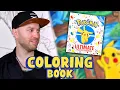 Professional Artist VS a POKEMON Coloring Book - Ohuhu Acrylic Markers