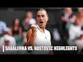 Aryna Sabalenka vs Teodora Kostovic Full Highlights 2026 Wimbledon