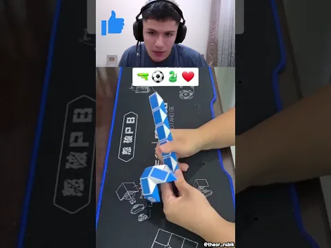RUBİK Küpünden ÇEŞİTLİ NESNELER YAPMAK🧐🔥