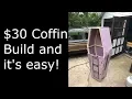 30 Coffin Build - Halloween DIY