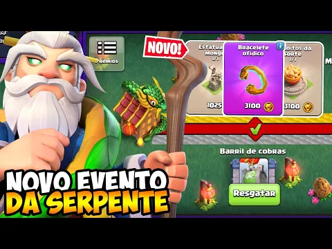 NOVO EQUIPAMENTO BRACELETE, NOVA TROPA BARRIL DE COBRAS E MAIS NO CLASH OF CLANS!
