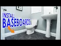 Simple and Basic Baseboards and Trim Molding Installation