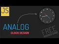 How to Create Analog Clock using HTML CSS and JavaScript