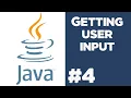 Introduction to Java Getting user input Quick programming tutorial
