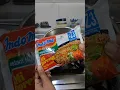 Trying Indomie noodles for the first time😋| *Indomie Mi goreng Noodles*🍜  #indomie #noodles #shorts