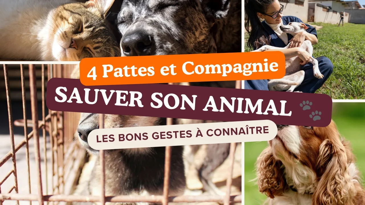 Premiers secours pour chiens et chats : les gestes qui peuvent sauver une vie 🐾