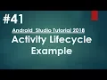 Android tutorial 2018 - 41