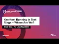 Kselftest Running in Test Rings - Where Are We