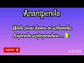 PLATFORM FT MARIOO , ANANIPENDA OFFICIAL VIDEO LYRICS @dplatnumz @Rayvannychui