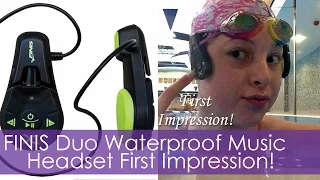 Download FINIS Duo Waterproof Music Headset | First Impression! MP3