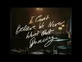 Sebastian Schub - I Can’t Believe We Never Went Out Dancing (Lyric Video)