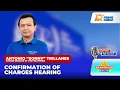 Lagu International Criminal Court (ICC) Confirmation of Charges ni Rodrigo Duterte | Arangkada Balita