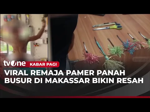 Seorang Remaja Percaya Diri Pamerkan Busur Panah di Medsos, Motifnya hanya Iseng