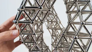Triple Spiral made of Magnets