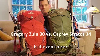 Osprey Stratos 34 vs Gregory Zulu 30 - Is It Even Close