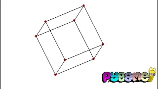 How to make a 3D projection in Python Rendering a cube in 2D No OpenGL