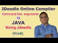 JDoodle Online java Compiler Command line arguments in java using JDoodle on mobile phones