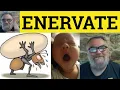 Download Lagu 🔵 Enervate Meaning - Enervation Examples - Enervate Definition - Formal Vocabulary - Enervate