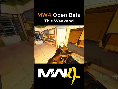 Call of Duty looking Amazing 🔥😮Play the #MW4 Open Beta this weekend  ⁨@CallofDuty  #Ad