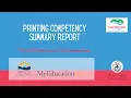 Creating a Competency Summary Report in Comp Gradebook