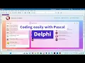Coding Easily with Pascal Delphi - Part 1