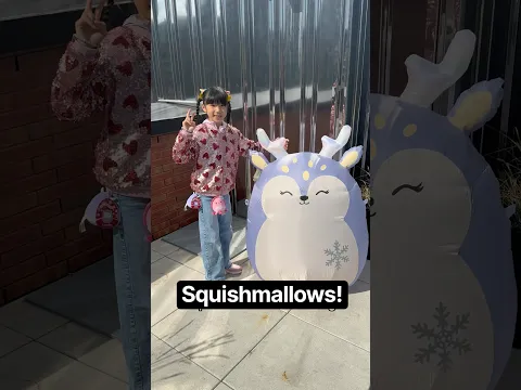 When Daddy makes a reel #squishmallows  #jazwares