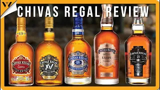 Chivas Regal Whisky Showdown 13 vs 15 vs 18 vs Ultis vs 25 - Which One Wins
