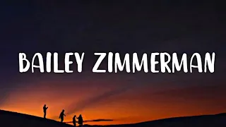 Bailey Zimmerman - Never Leave (Lyric Video)