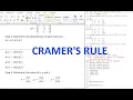 How to Solve a System of Equations Using Cramer s Rule with Python and Numpy