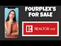 How To Find Fourplex s For Sale On Realtor ca Step By Step Guide - Realtor ca Tutorial