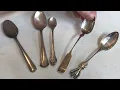 COMPARING 200 years of silverware sterling coin inlay deep silver silver plate stainless