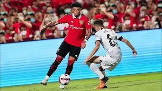 jadon sancho loves a nutmeg 