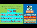 13 - Top 10 REST-Assured API Automation Interview Questions And Answers