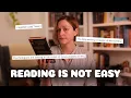If reading feels hard right now this is for you