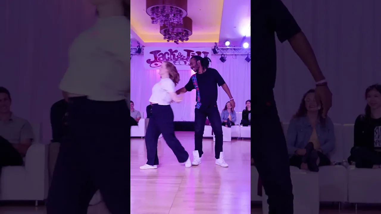 West Coast Swing Improv Dance @ Jack & Jill O'rama Allstars Khayree and Amber