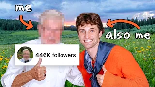 I went undercover as an old man for 70 days and became famous