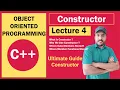 Lecture 4 Constructor in C Real-World Examples OOP Tutorial for Beginners CubicCode
