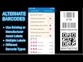 Look up assets from alternate or original barcodes - Barcode Lookup Mode in the Barcode Manager app