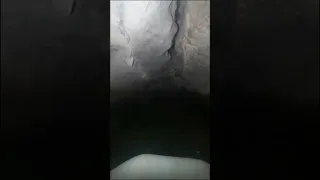 Tunnel cave ride under a mountain #shorts #adventure #sailing #cave