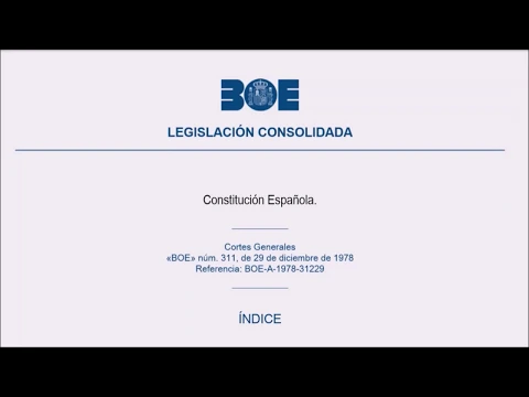 Download MP3 Audiolibro Constitución Española COMPLETA. Todos los Títulos de la Constitución con audio y texto!